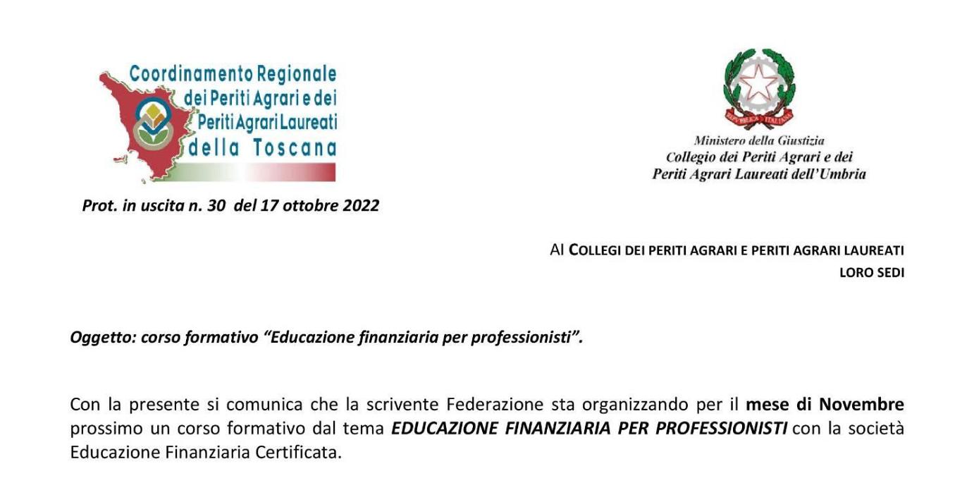 Educazione Finanziaria per Professionisti