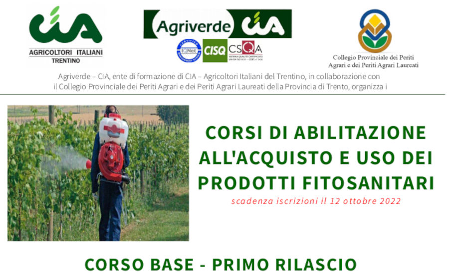 Abilitazione ad Acquisto e Uso dei Prodotti Fitosanitari