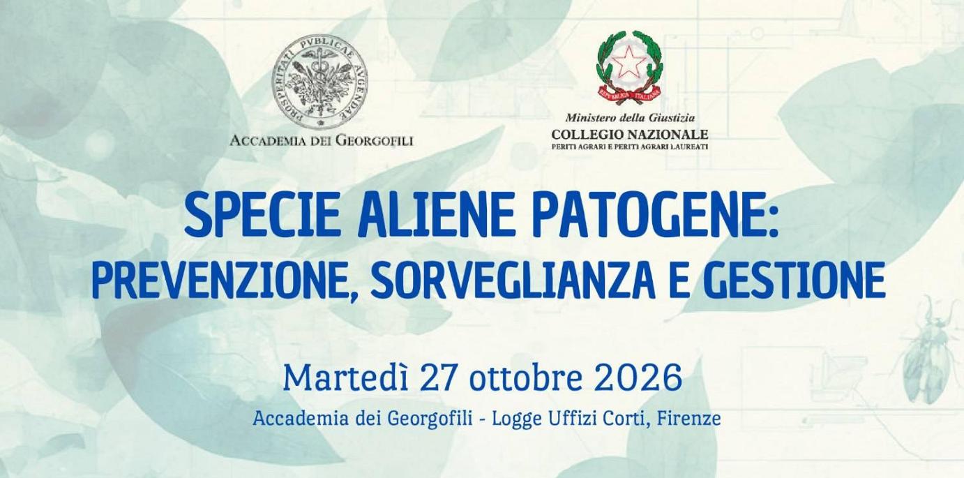 SPECIE ALIENE PATOGENE: PREVENZIONE, SORVEGLIANZA E GESTIONE
