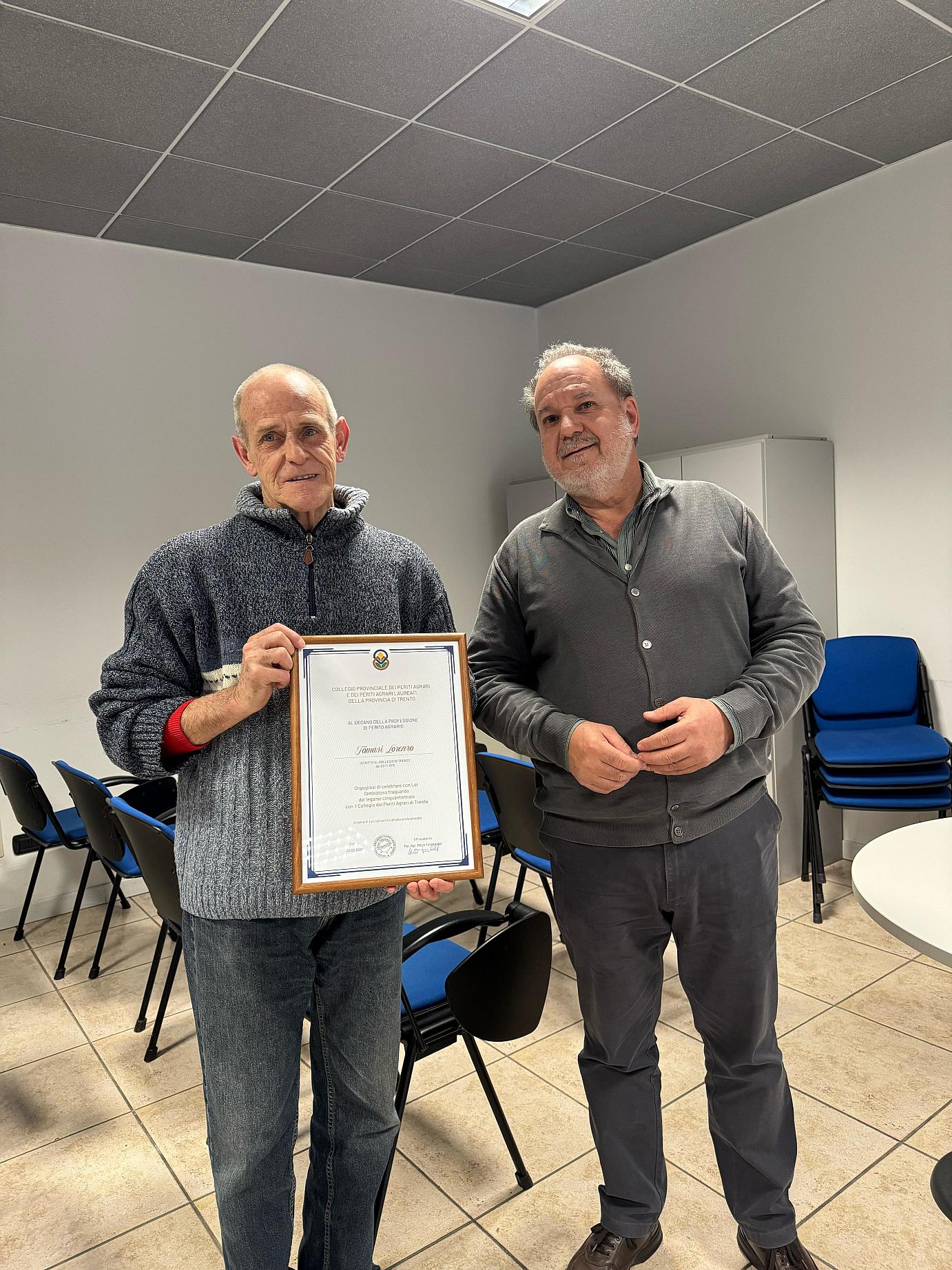 Nomina 4° decano alla professione